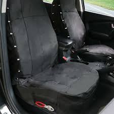 2x Black Waterproof Front Row Set Car