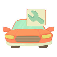 Car Repairs Icon Cartoon Ilration