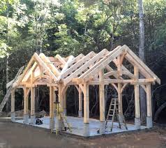 timber framed pavilions handcrafted by