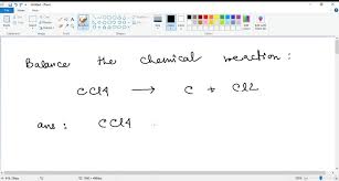 Balance The Following Chemical Equation