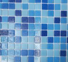 Blue Glass Mosaic Swimming Pool Tiles