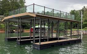 custom boat dock builder on lake lanier