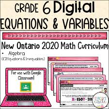Grade 6 Ontario Math Equations