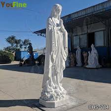 Full Size Marble Blessed Virgin Mary