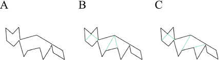 Tangram Puzzle Of Fox A And Its Two