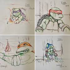 Tmnt Sketch Teenage Mutant Ninja