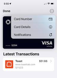 Saved Credit Cards On Iphone