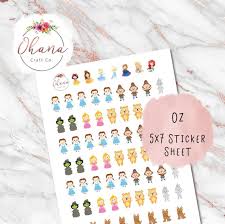 Wizard Of Oz Planner Stickers Life