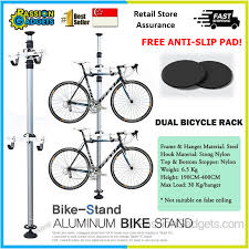 Dual Bicycle Tower Rack Stand Bike