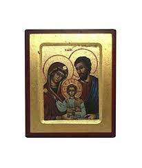Holy Family Mary Joseph Icon