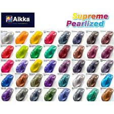 Aikka Pearl Paint Pearlized Color