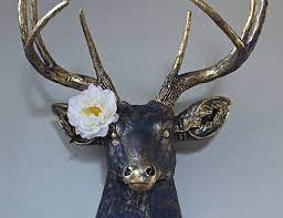 Faux Taxidermy Deer Stag Buck Head