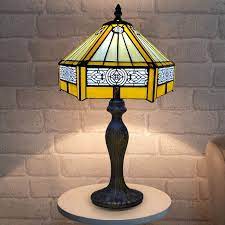 Style Table Lamp Stained Glass