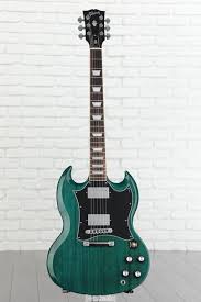 Gibson Sg Standard Electric Guitar Translucent Teal