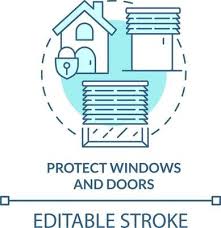 Protect Windows And Doors Turquoise