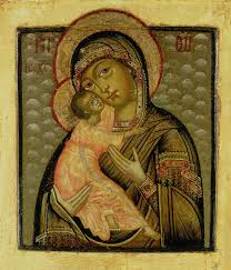 Art Icon Of The Virgin Of Vladimir