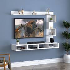 Rectangular Polished Wooden Tv Cabinet