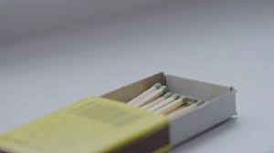 Cardboard Box With Matches For Making