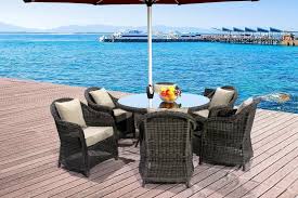 Angers 7pcs Outdoor Dining Set