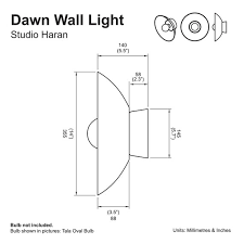 Blue Dawn Wall Light Sconce In Ceramic