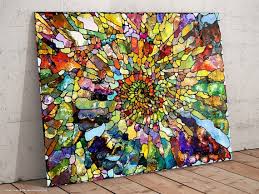 Tempered Glass Art Glass Wall Decor