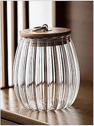 650ml Glass Jars Set Canister Airtight