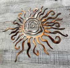 Copper Sun Wall Art