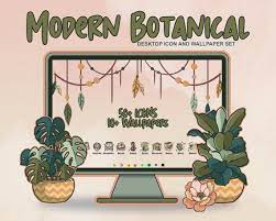 Modern Boho Botanical Fl Wander