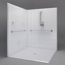 Freedom Accessible Corner Shower