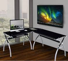 Techni Mobili Glass Home Office Desks