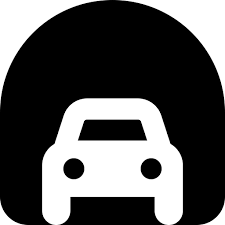 Font Awesome Car Tunnel Icon Font