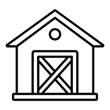 Garden Shed Icon Style 20788300 Vector