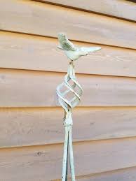 Cast Iron Metal Flying Bird Tripod