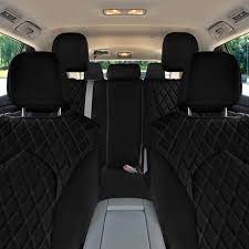 Neoprene Custom Fit Seat Covers For 2020 2024 Toyota Highlander Black Full Set