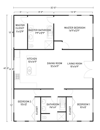 Amazing 30x40 Barndominium Floor Plans