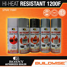 Bosny Spray Paint Hi Temp Resistant