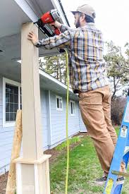 skinny porch posts for added curb appeal