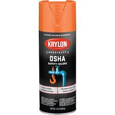 Krylon Osha Spray Paint Safety Orange