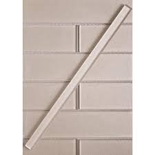 Glass Glossy Pencil Liner Tile Trim