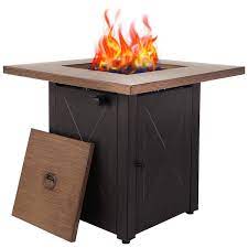 50000 Btu Steel Propane Fire Pit Table