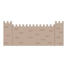 Fort Wall Vector Art Icons And