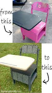 Vintage School Desk Makeover