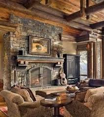 Faux Stone Fireplace Designs Stacked