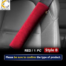 Car Seatbelt Alcantara Protector