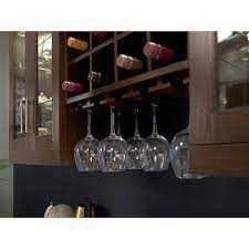 Home Bar Espresso Cabinet Set