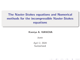 Pdf The Navier Stokes Equations And