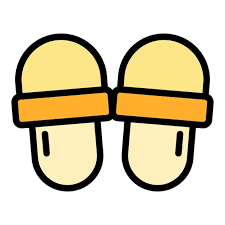 Home Slippers Classic Icon Outline Home
