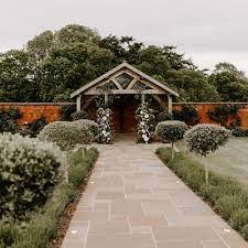 Upton Barn Walled Garden Wedding