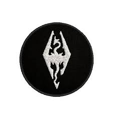 Dragon Logo Patch Embroidered Iron On