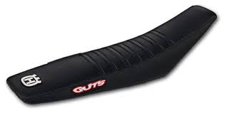 Guts Vs Ribbed Seat Cover Black